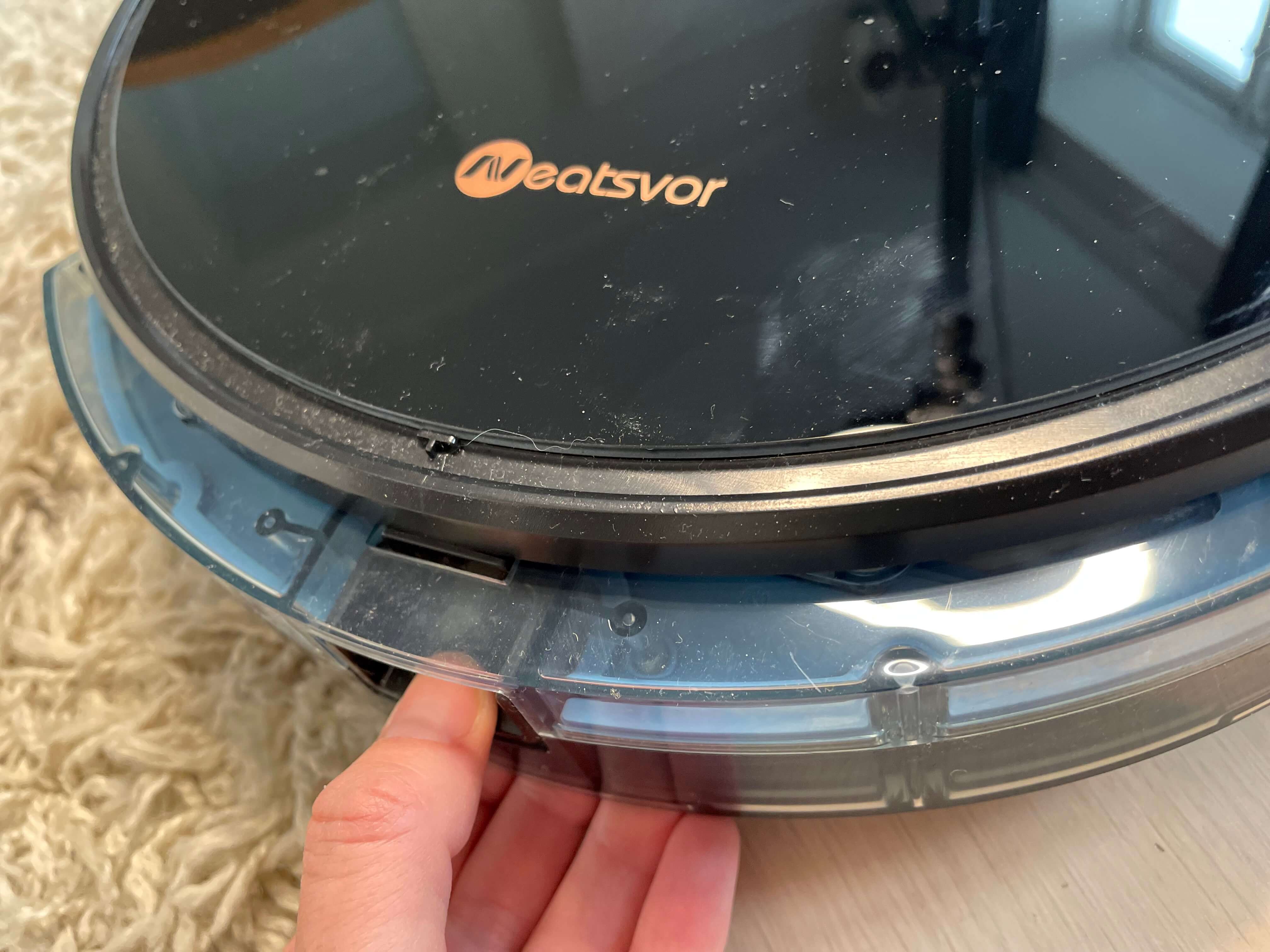 Neatsvor X650 Pro robotstøvsuger beholder med støv og hundehår