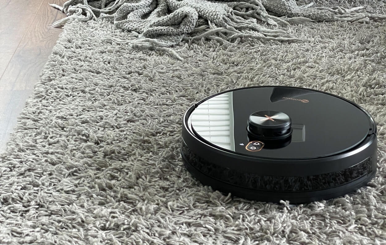 Neatsvor X650 robotstøvsuger støvsuger på langhåret tæppe