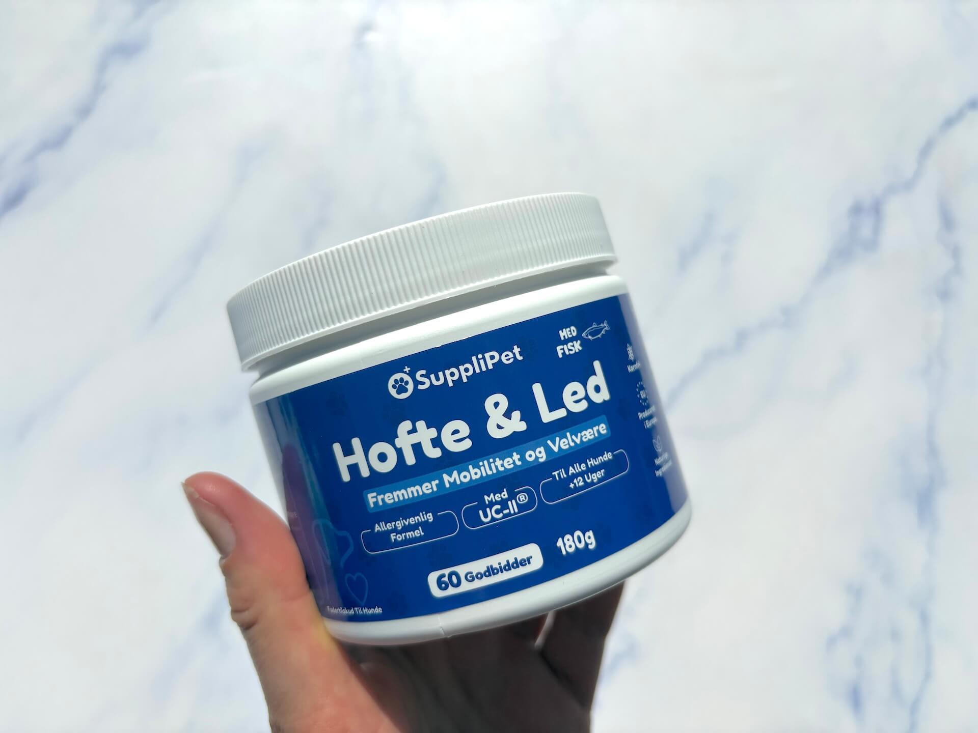 SuppliPet Hofte & led tilskud i hånd