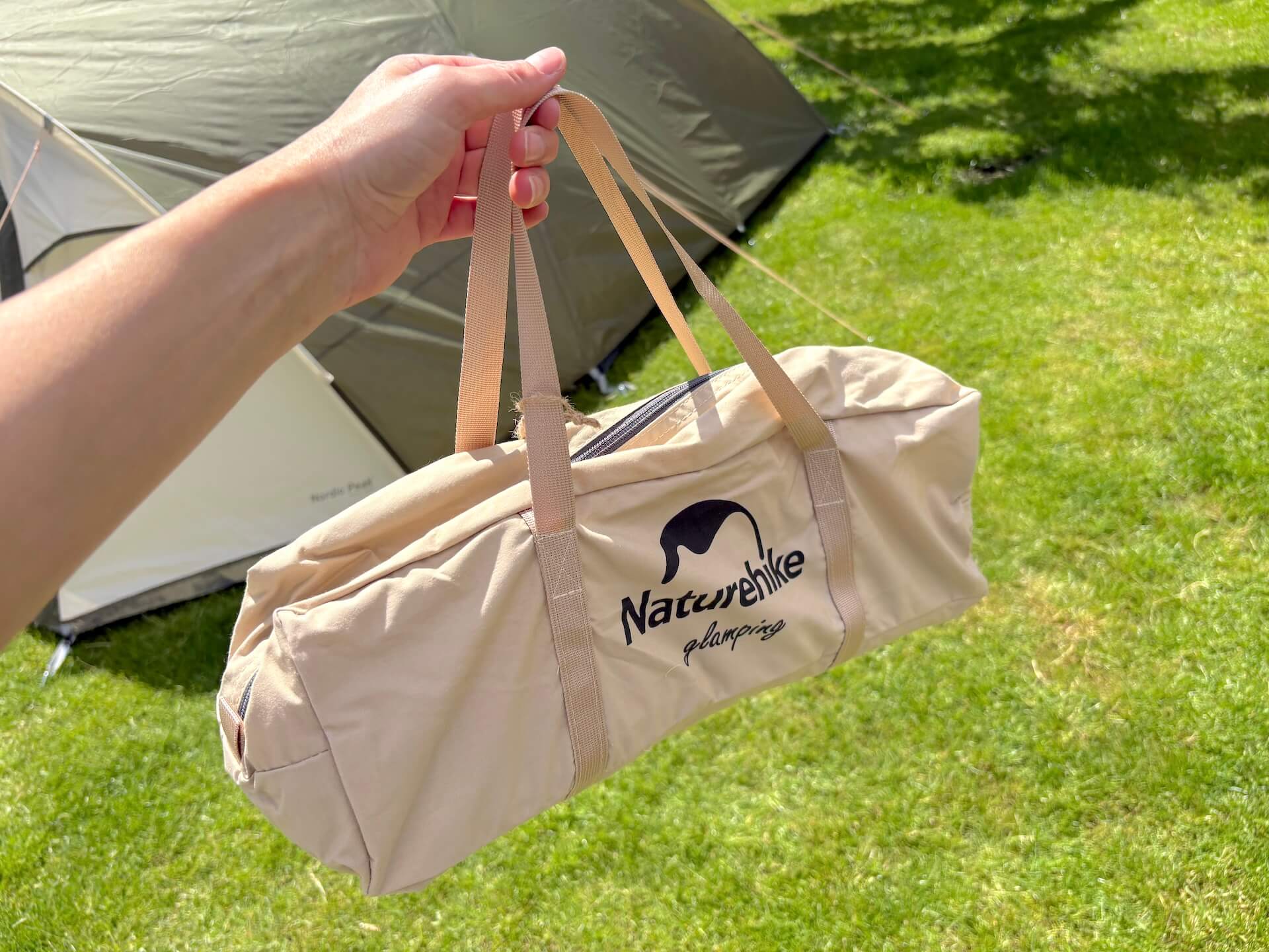 Taske med Naturehike Hundetelt