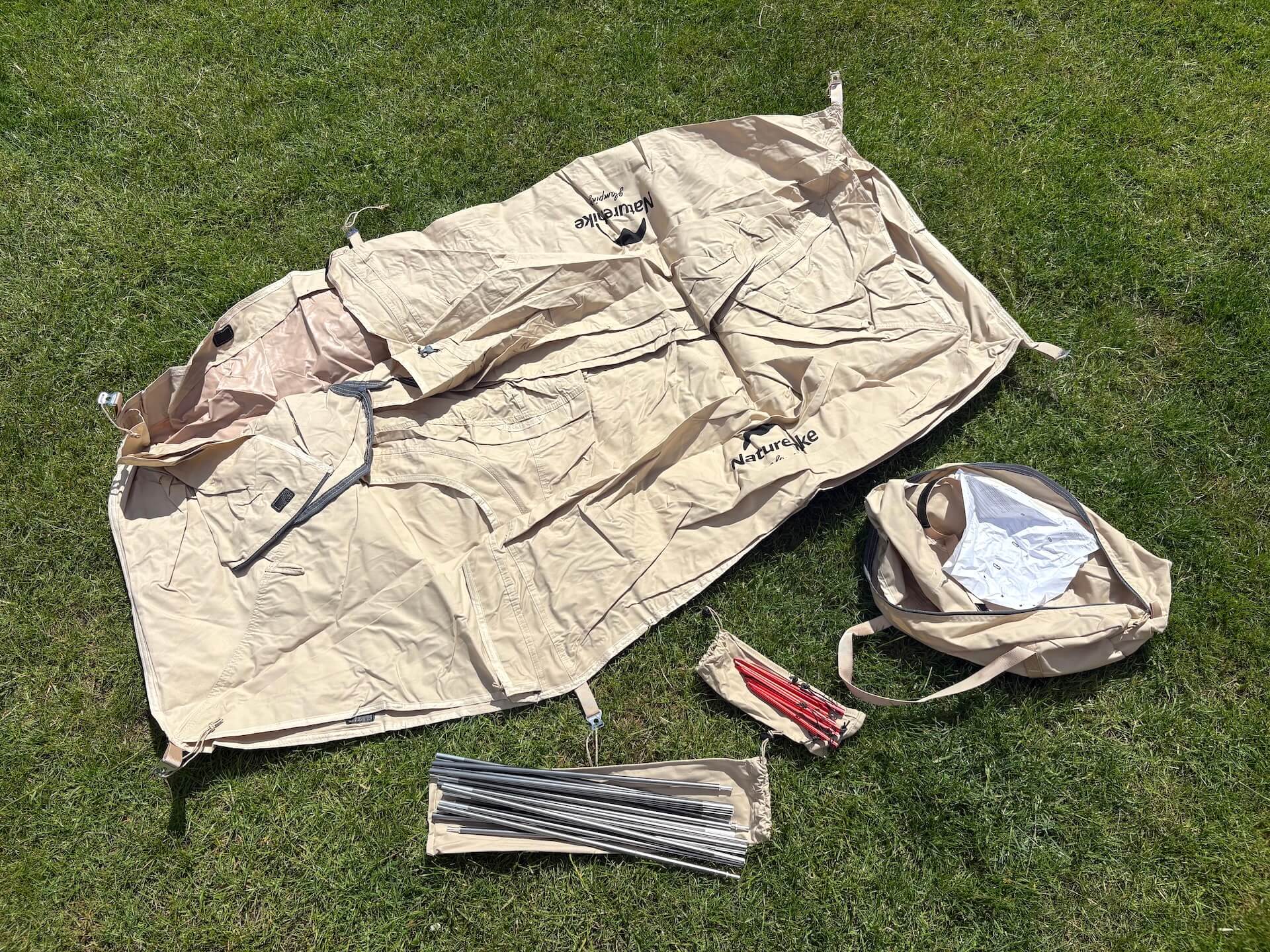 Unboxet Naturehike Hundetelt