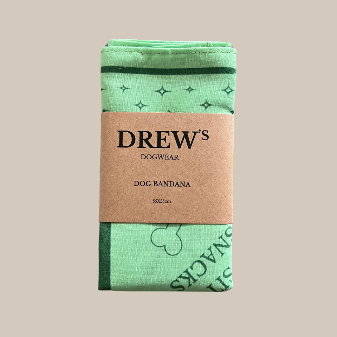 Black Friday-tilbud på Drew's Dogwear hundebandana